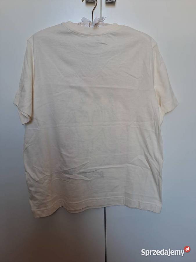 Koszulka HM Tshirt z nadrukiem twarzy cytryn S
