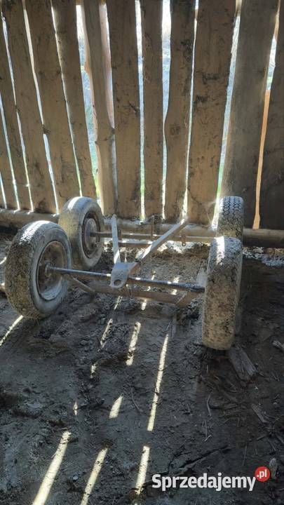 Ośki z dyszlem Pstrągowa sprzedam