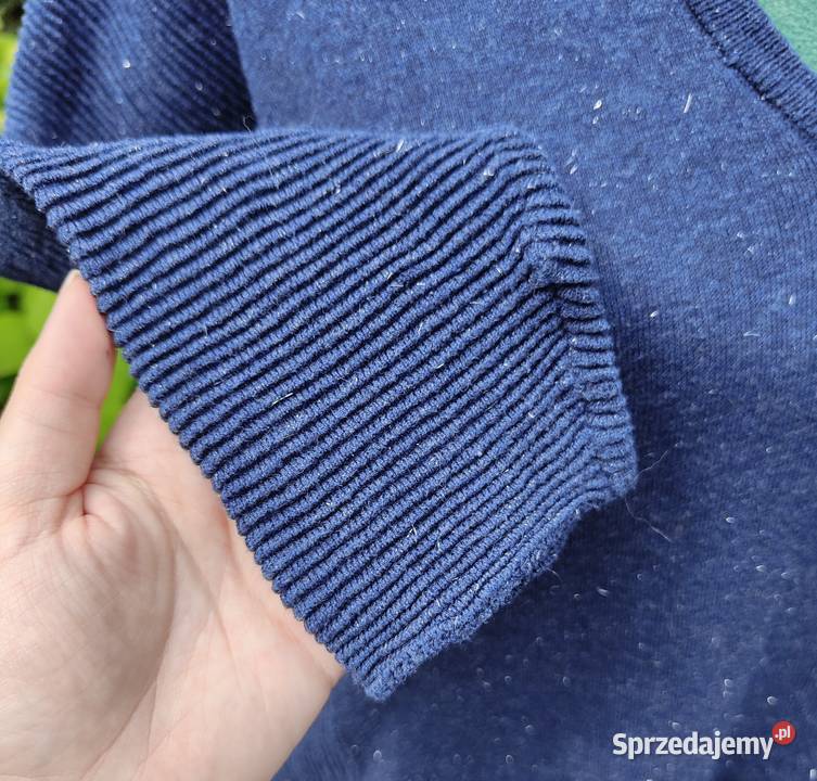 Granatowy sweter bluzka Mango S 35 M 38 oversize Szczecin