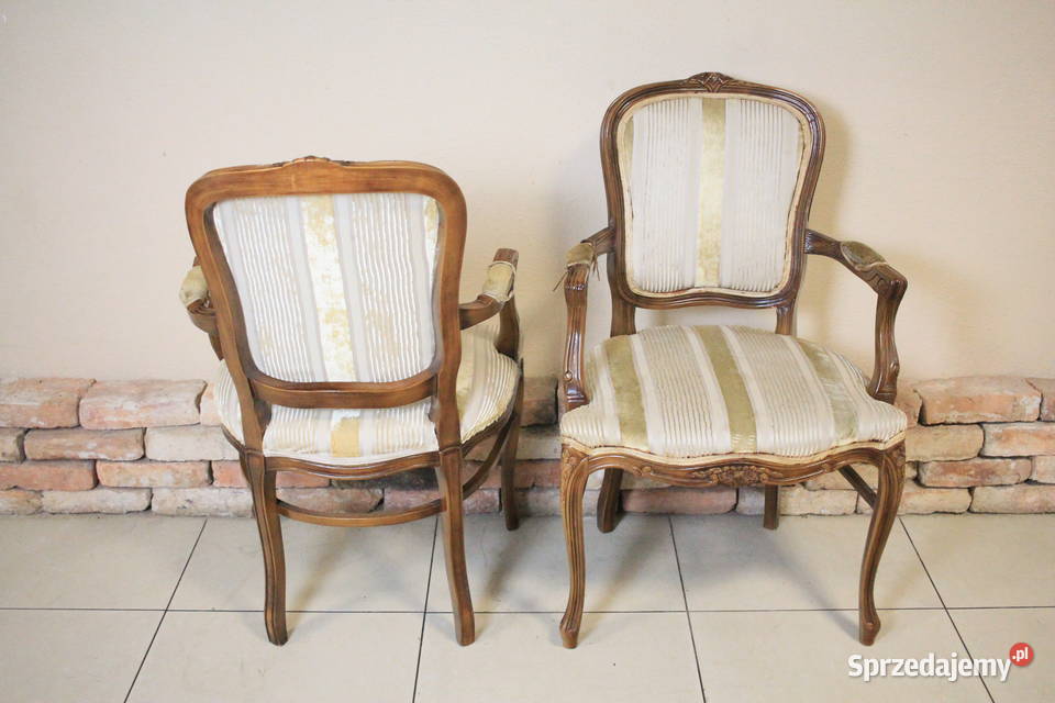 Stylowe dekoracyjne fotele 2 sztuki