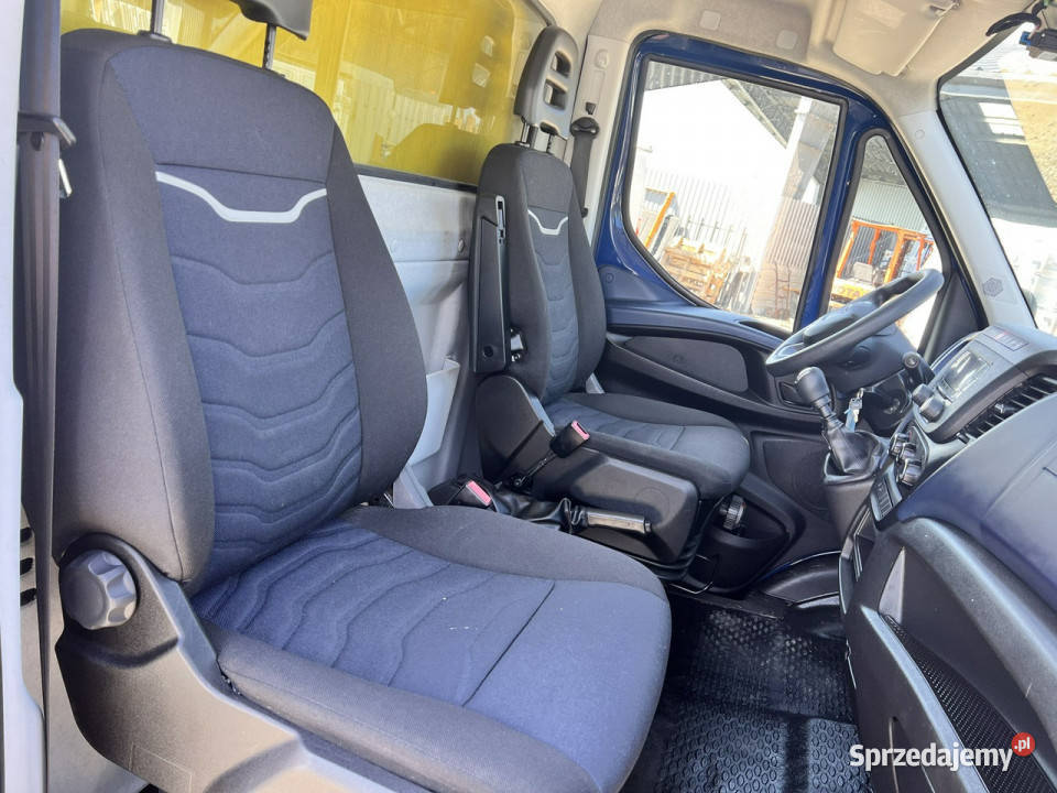 Iveco Daily 35S14N KONTENER winda full servis niebieski Warszawa sprzedam