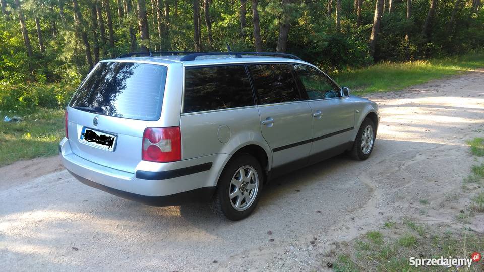 VW Passat B5 FL 19TDI 131 Automat Skóra relingi dachowe mazowieckie Szreńsk