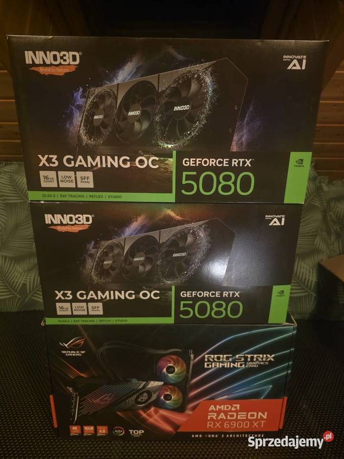 Inno 3d 5080 X3 Gaming OC Asus 6900XT LC kujawsko-pomorskie