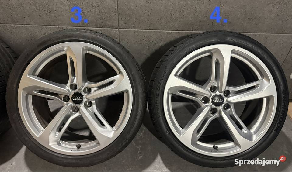 19 Audi Sport A5 A4 b8 b9 OEM felgi kola komplet wielkopolskie Lubasz sprzedam