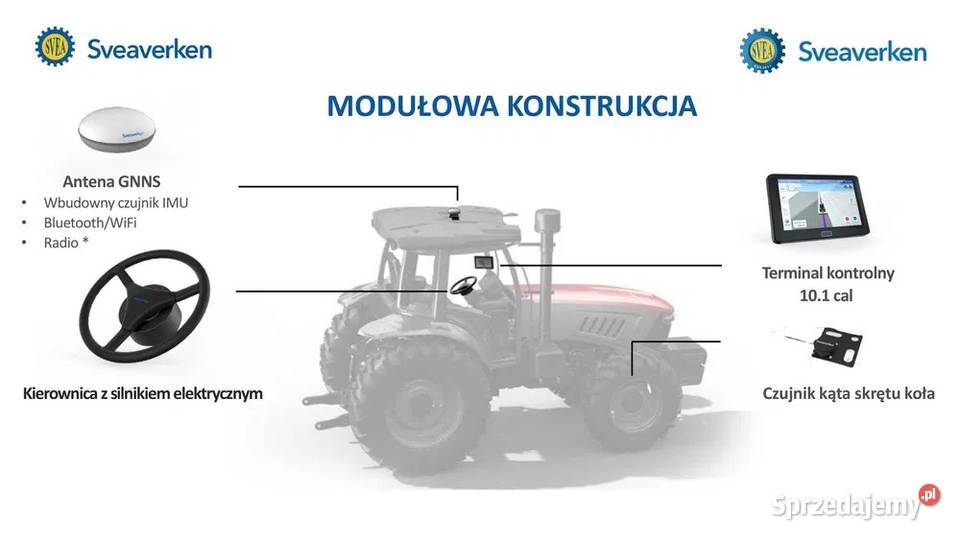 Sveaverken F100 System autmatycznego kierowania łódzkie Łowicz