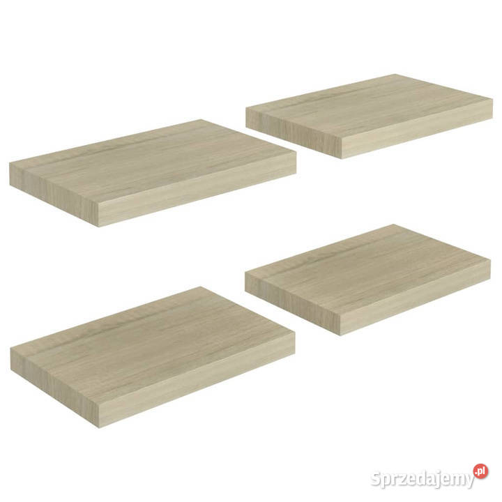 Półki ścienne 4 kolor dębowy 40x23x38 MDF Warszawa