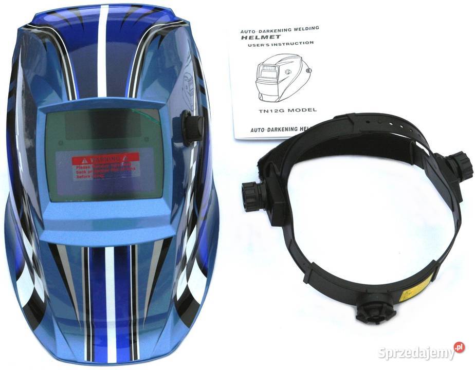 MASKA SPAWALNICZA AUTOMATYCZNA PRZYŁBICA 98X45mm Szczerbice