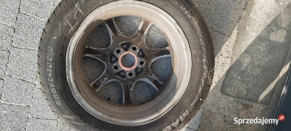 Oryginalne alu VW 16 5x112 opony letnie Mabor Średnica 16" Samochodowe Wrocław sprzedam