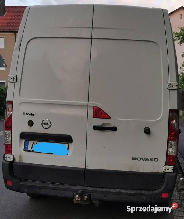 Opel Movano super stan mało kilometrów Giedlarowa