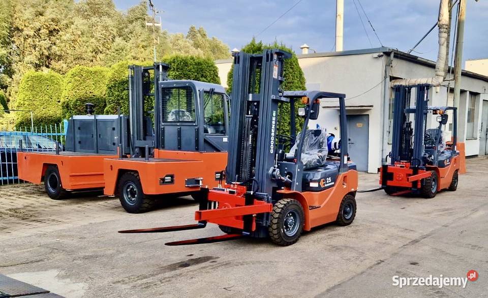 wózek widłowy boczny 6 ton NOWY Baumann diesel Wózki widłowe Gdynia