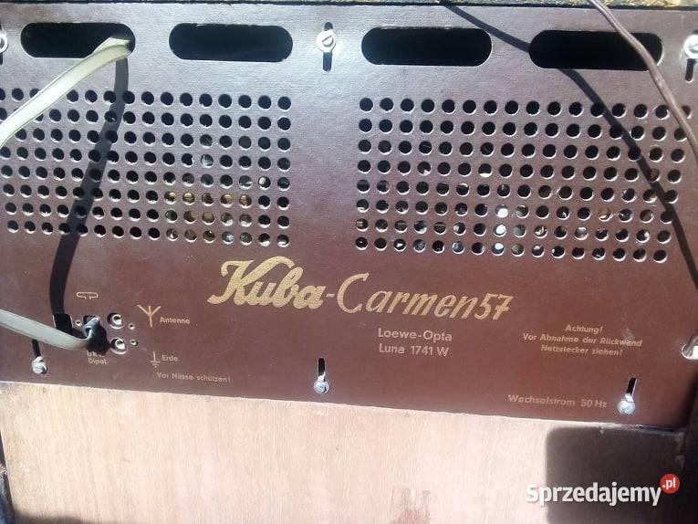 Kuba Carmen 57 Radio Gramofon Barek Zamość
