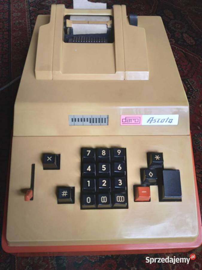 Maszyna do liczenia licząca Daro Ascota Vintage Pozostałe Pozostałe pomorskie Banino