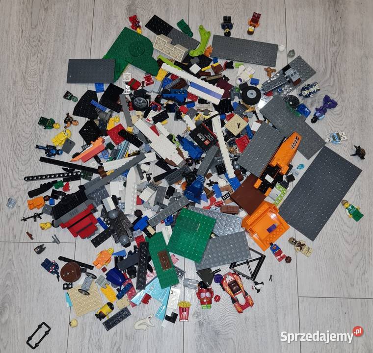 Klocki Lego figurki zestaw 3 Lego łódzkie