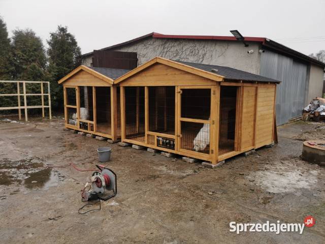 Kojec psa drewniany Jordanów