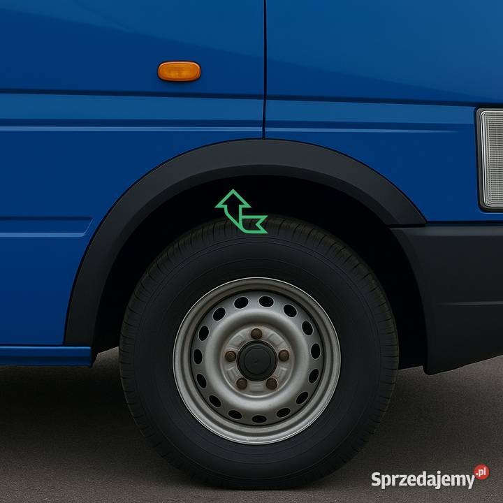 VW LT 35 28 nakładki x 4 listwa nadkola przód Listwy i nakładki pomorskie Sopot