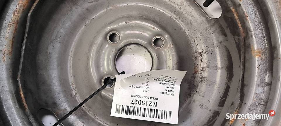 KOŁO DOJAZDOWE VOLKSWAGEN POLO 4X100 POLO LUPO osobowe Lipno