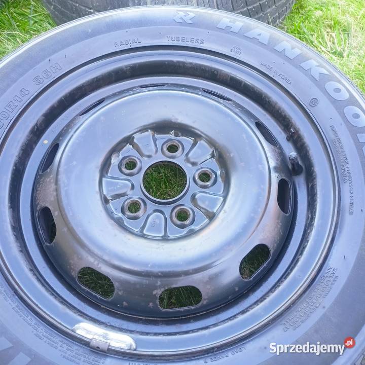 4 KOŁA OPONY 195 60 14 stal np do WOZU J 145 12 Średnica 14" Ropczyce