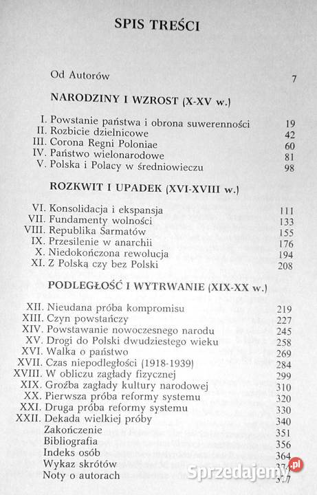 Historia Polski Michał Tymowski Jan Kieniewicz Chełm sprzedam