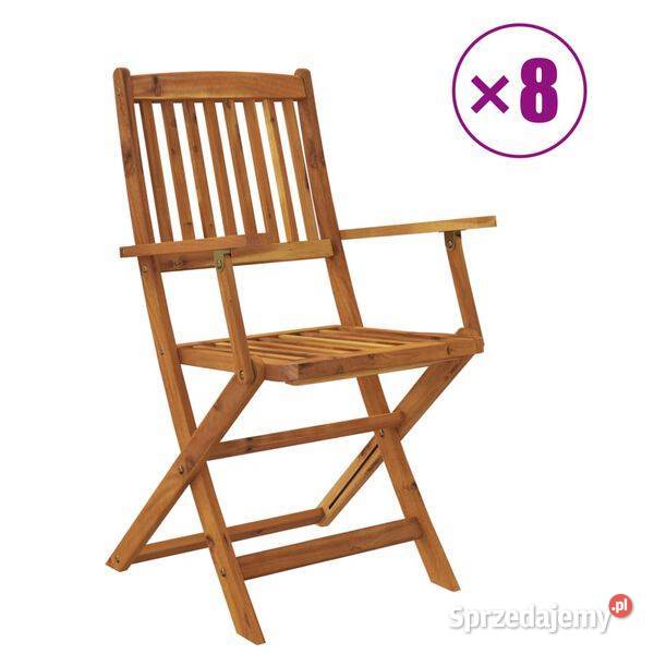 vidaXL 9cz zestaw składanych mebli