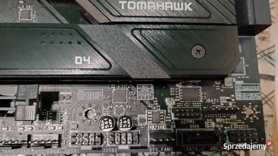 MSI MAG Z790 Tomahawk wifi ddr5 uszkodzona Podzespoły bazowe Rzeszów