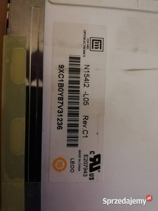 Matryca 15 N154I2L05 Rev C1 CHI MEI LCD Zbaków Górny