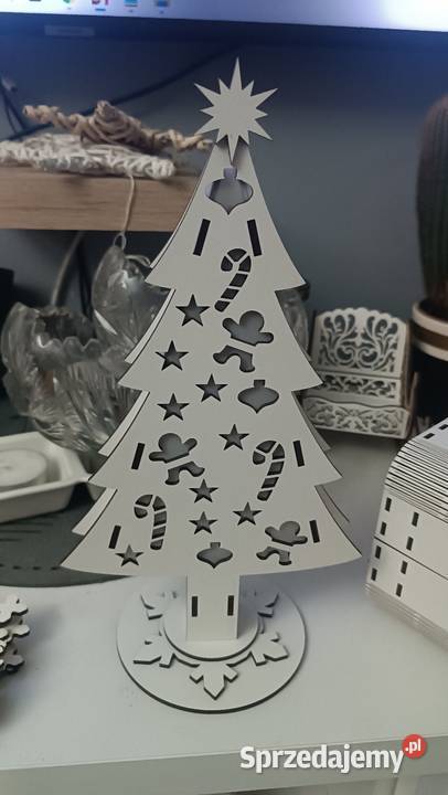 Choinka LED biały Łukta