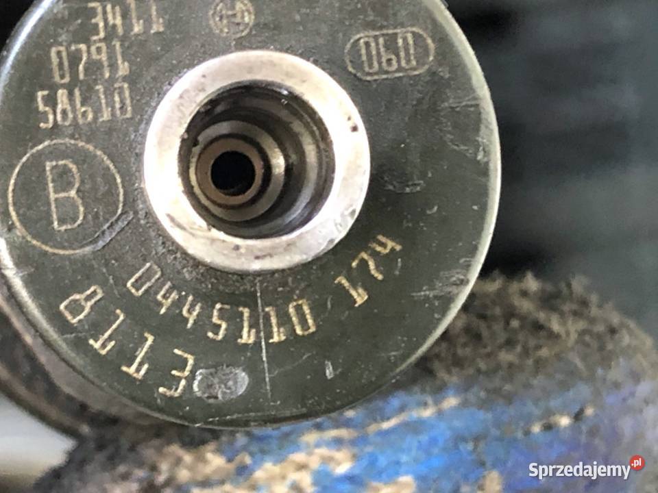 WTRYSKIWACZE KOMPLET OPEL ASTRA H 0445110174 17 Wtryskiwacze