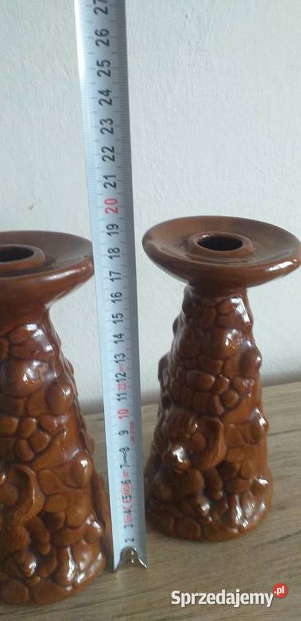 Świeczniki z czasów prl Przedbórz