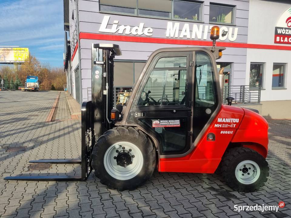 Terenowy wózek widłowy Manitou MH254T 4ST3B diesel sprzedam