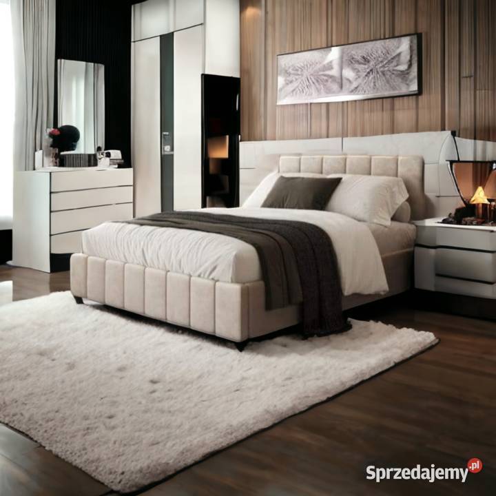 Łóżko tapicerowane Prada z pojemnikiem i Ostrów Wielkopolski