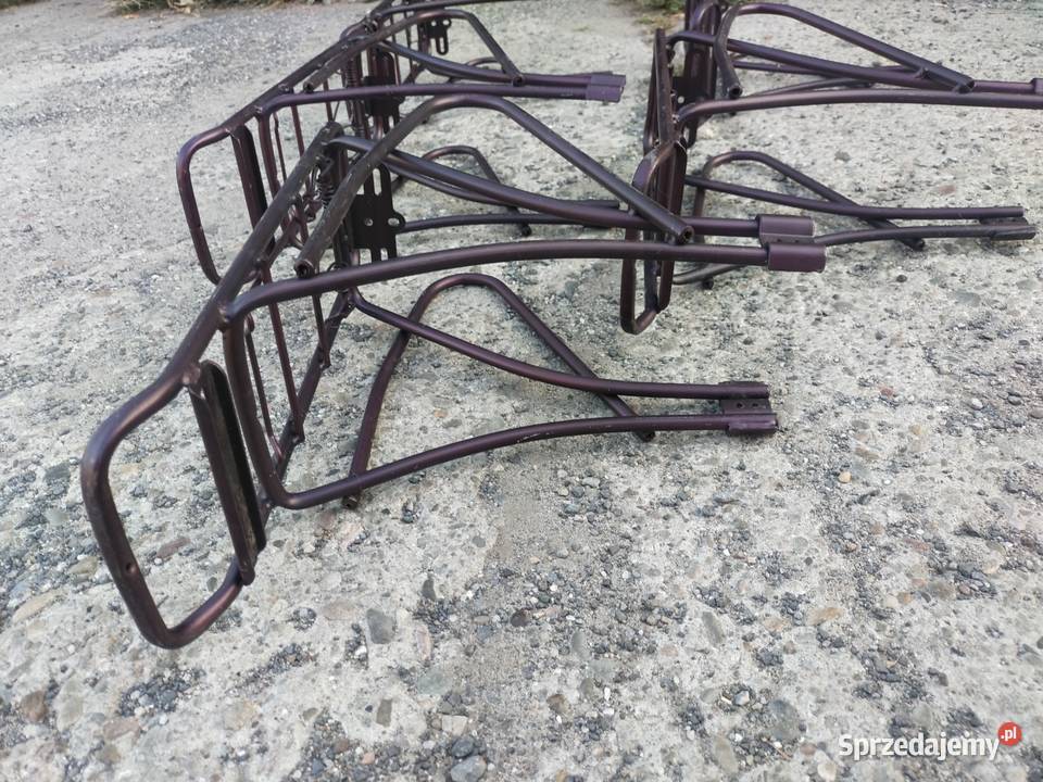 Bagaznik rowerowy fioletowy Krakow Kraków