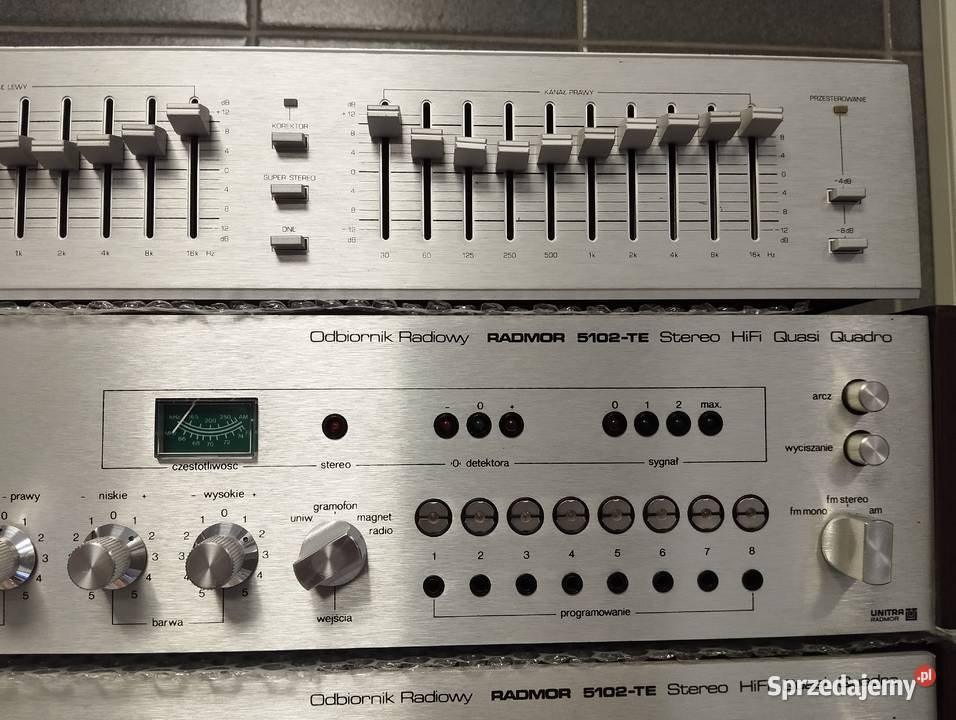 Amplituner Radmor 5102TE Stereo renowacji Zabrze
