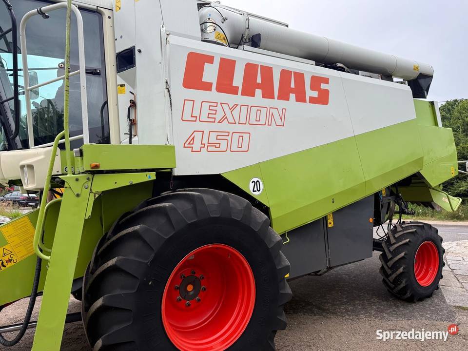 Claas Lexion 450 pro 2001 heder V660 V750 Silnik
