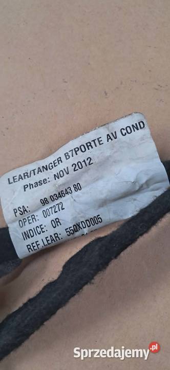 Renault Laguna III różne wiązki Jaślany