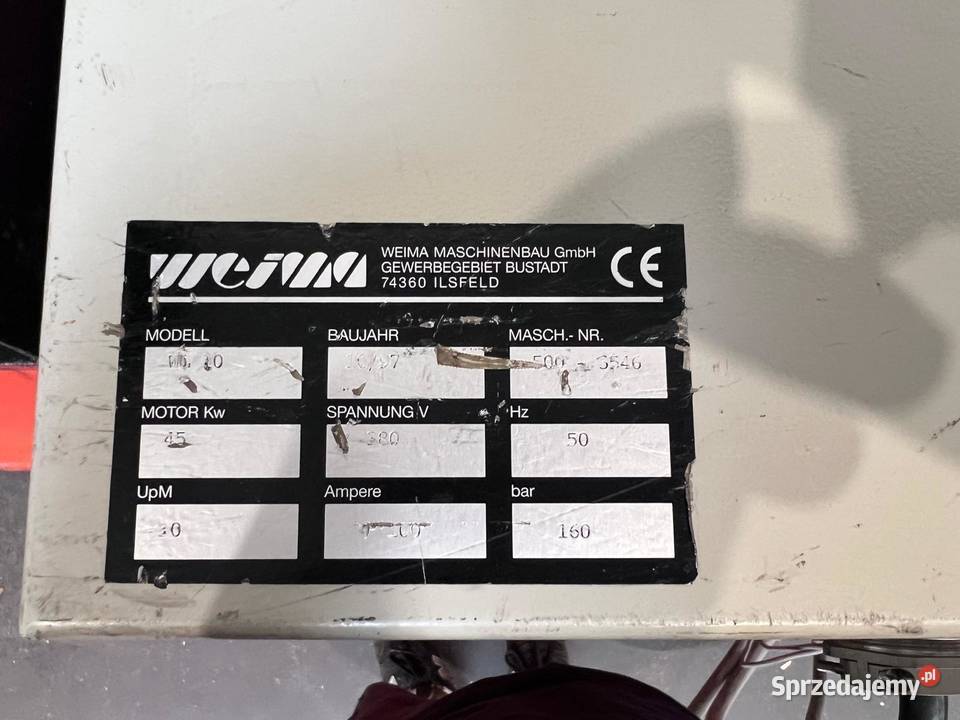 Rębak rozdrabniacz Weima WL1045 VROTOR Juszczyn sprzedam