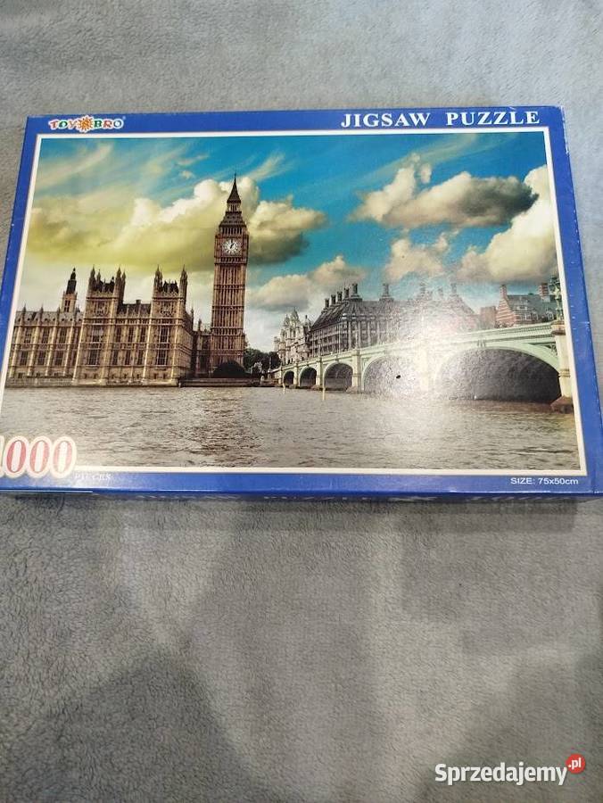 Puzzle Big Ben 1000 elementów Wadowice sprzedam