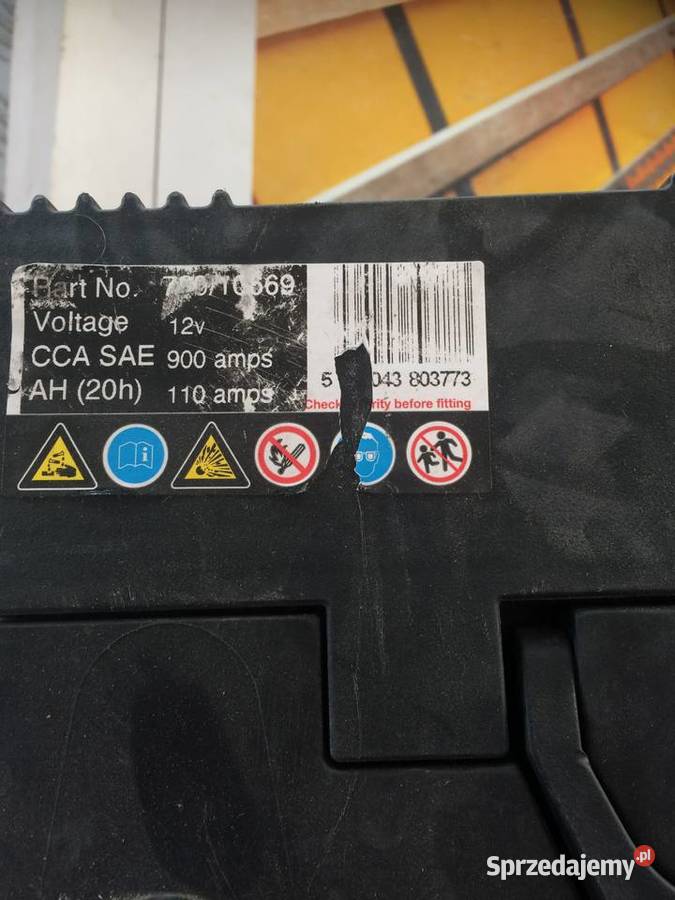 Oryginalny mokry akumulator JCB do ładowarek Suchoraba