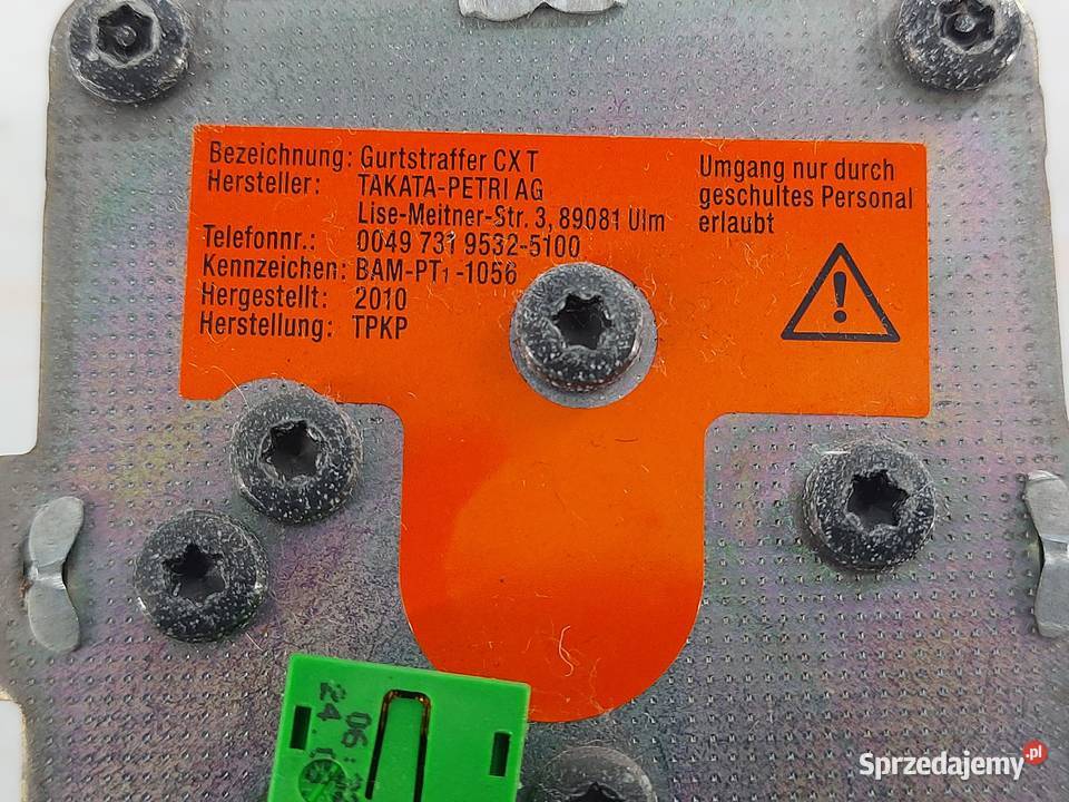 MERCEDES CLC 10r pas bezpieczeństwa prawy przód Kielce sprzedam