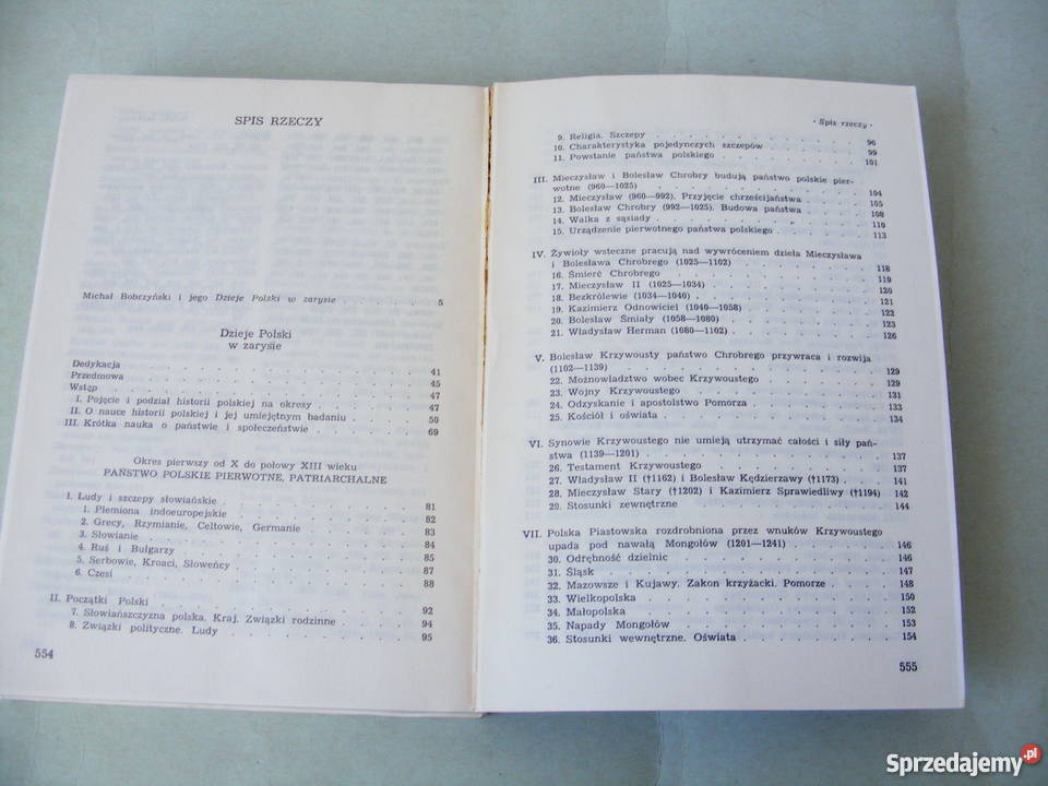 Dzieje Polski w zarysie Dobrzyński Oborniki Śląskie sprzedam