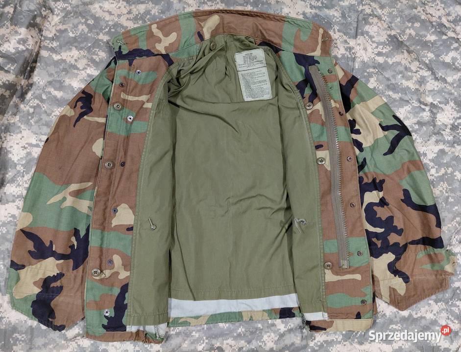 Kurtka m65 woodland medium x short 93r Wrocław