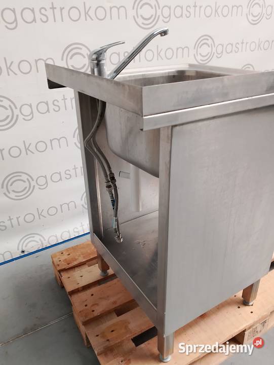 Stół ze zlewem i półką 57x60 rant TL