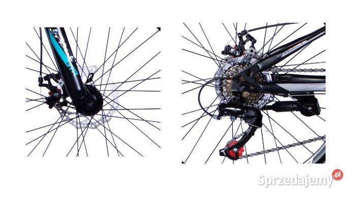 ROWER GÓRSKI MTB SPACE MARS 24 TURKUSOWO CZARNY małopolskie