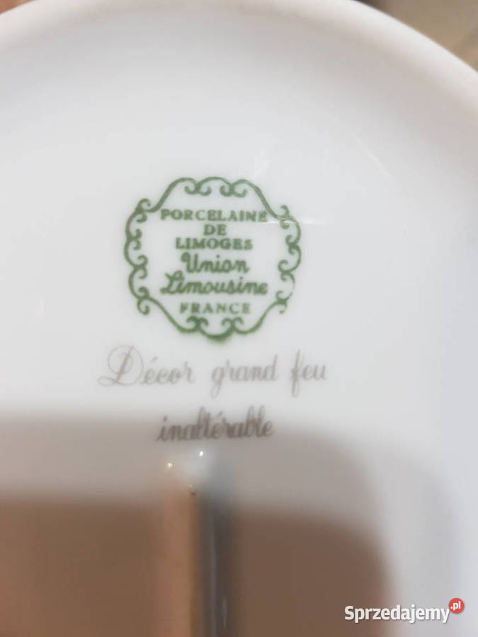Cukiernica porcelana francuska Limoges Wola Podłężna sprzedam