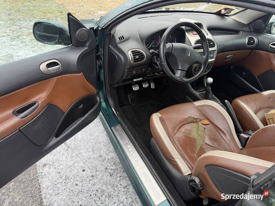 Peugeot 206 CC elektryczne szyby dolnośląskie Wrocław