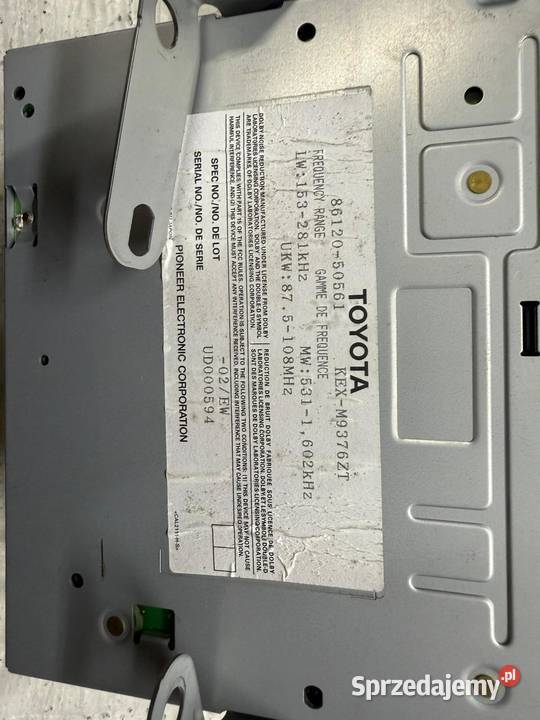 Radio dotykowe NAVI Lexus LS400 UCF21 8612050561 osobowe śląskie sprzedam
