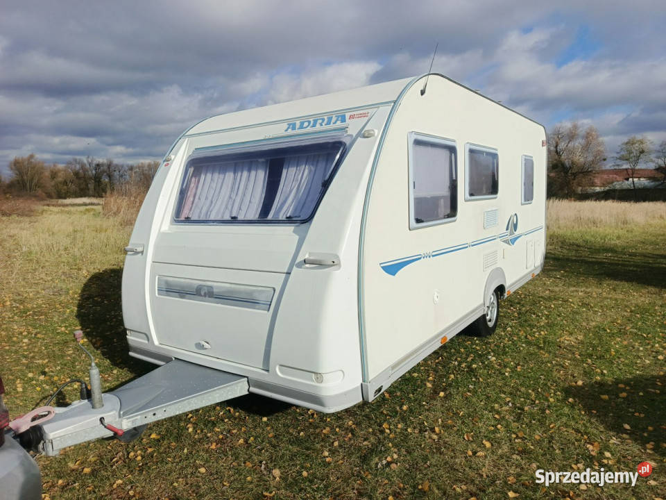 przyczepy kempingowe Adria Adora Piętrowe łóżko Adria lubelskie Chełm