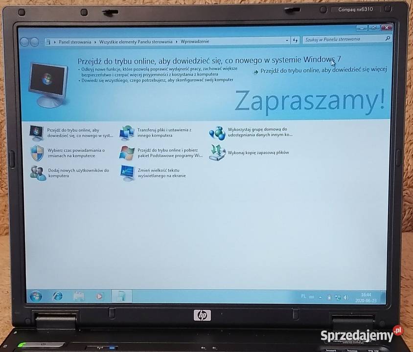 Laptop HP Compaq nx6310 1GB Celeron 430 160GB Warszawa