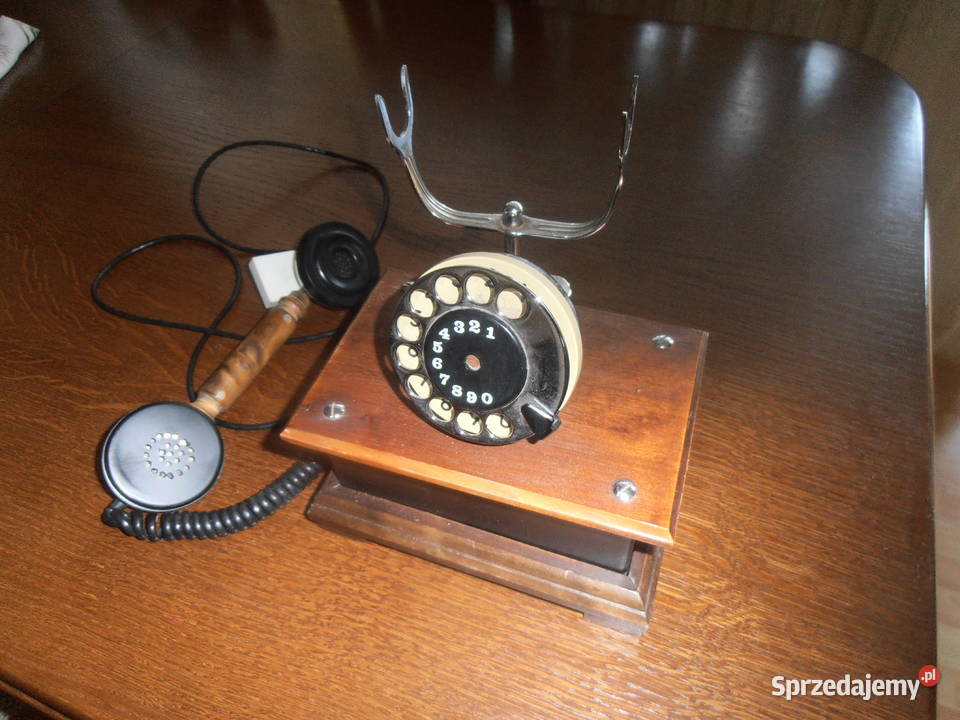 Stary telefon przewodowy Kielce