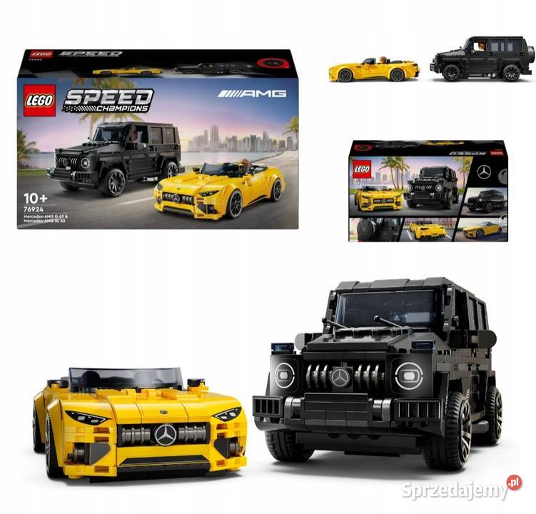 LEGO Zestaw Klocki Mercedes G klasa AMG SL 63 Mikołów