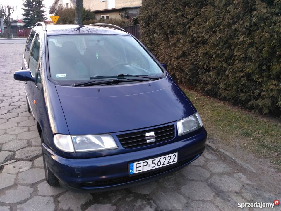 Seat Alhambra 2000 r 18 T Benzyna Gaz wspomaganie kierownicy Piotrków Trybunalski